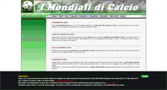 Desktop Screenshot of imondialidicalcio.net