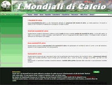 Tablet Screenshot of imondialidicalcio.net